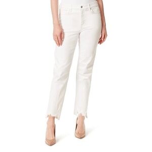 Jessica Simpson Cropped White Jeans